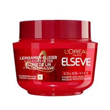 Maskë për flokë L'Oreal Paris Elseve, Color Vive, 300 ml