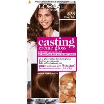Ngjyrë për flokë L'Oreal Paris Casting, 535 Chocolate, 48 ml