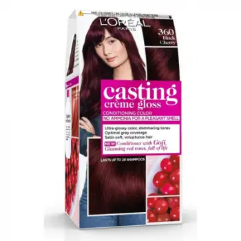 Ngjyrë për flokë L'Oreal Paris Casting, 360 Black Cherry, 48 ml