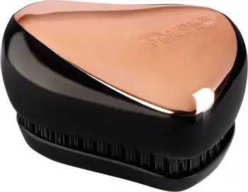 Brushë flokësh Tangle Teezer Compact Styler, rozë e artë/e zezë