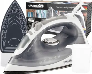 Hekur me avull Mesko MS 5037, 2800W, pllaka qeramike, gri