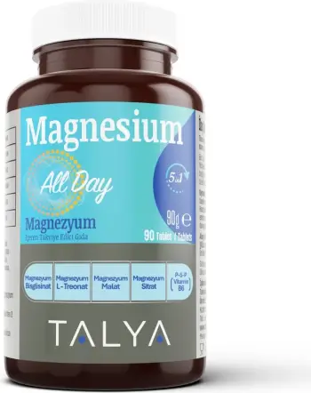 Suplemente Talya Herbal Magnesium All Day, 90 tableta, 90g
