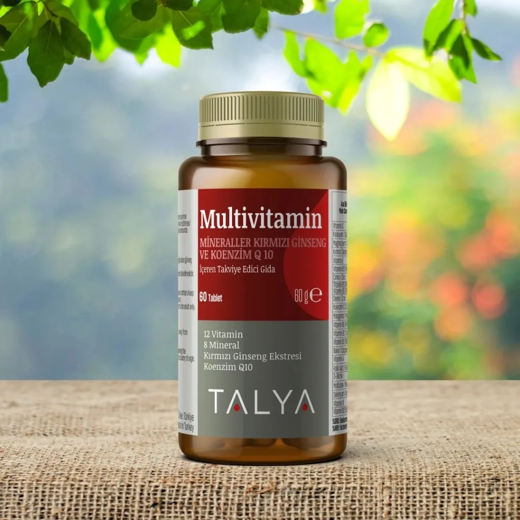 Suplemente Talya Herbal Multivitamin, 60 tableta, 60g - 3