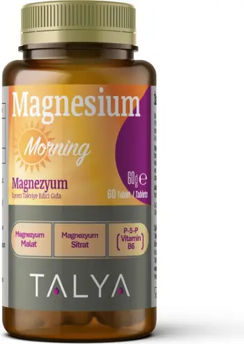 Suplemente TALYA Herbal Magnesium + Vitamin B6, 60 kapsula