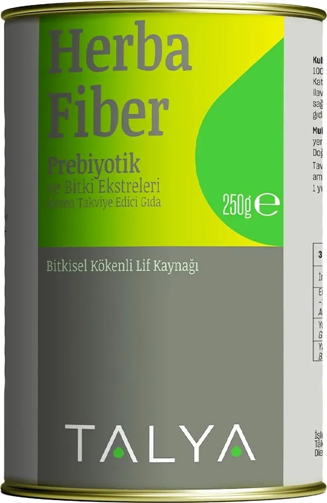 Suplemente Talya Herbal HerbaFiber Plant-Based Prebiotic, 250g - 1