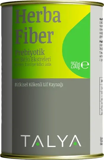 Suplemente Talya Herbal HerbaFiber Plant-Based Prebiotic, 250g