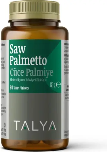Suplemente TALYA Herbal Saw Palmetto, 60 tableta, 60g