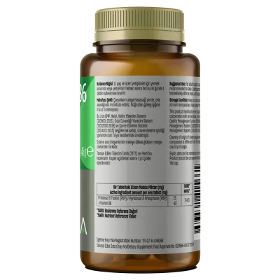 TALYA Herbal Vitamin B6 P-5-P, 60 kapsula - 2