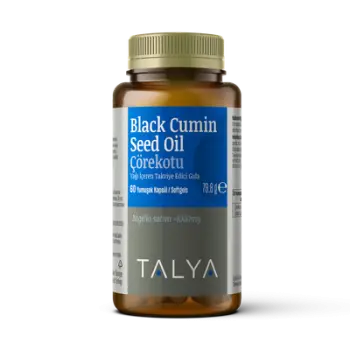 TALYA Herbal Black Seed Oil, 2000 mg, 60 kapsula