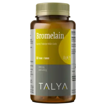 Suplemente TALYA Herbal Bromelain 1000 mg 2400 GDU/g, 60 kapsula