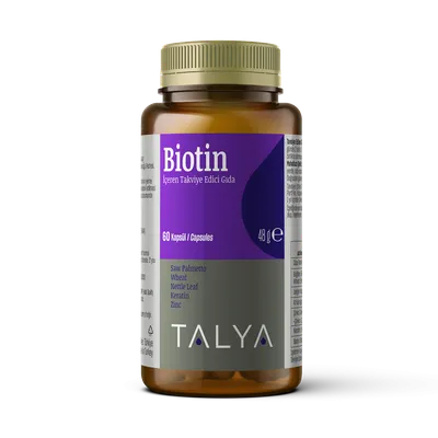 Suplemente TALYA Herbal Biotin Complex, 60 kapsula - 1