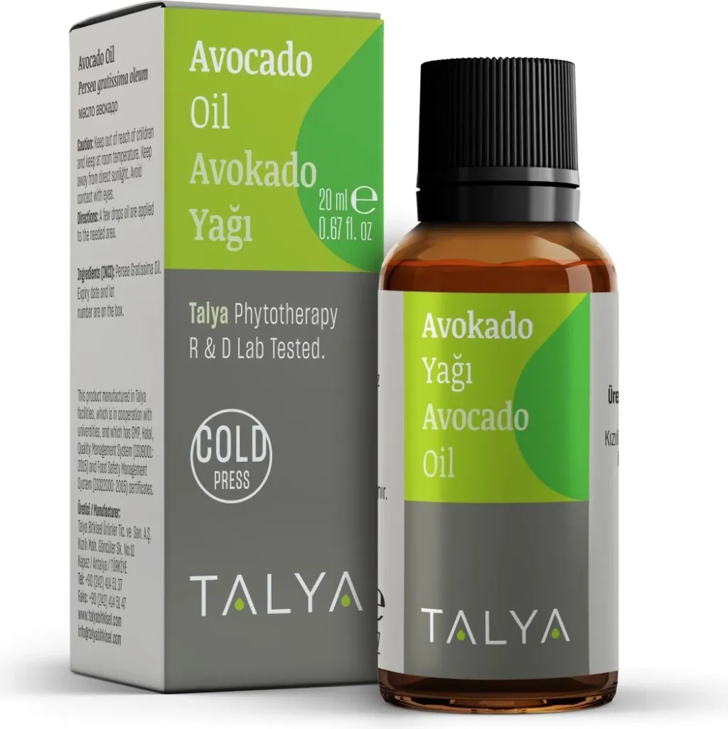 Avocado Oil 20 ml (Cold Pressed) - 1