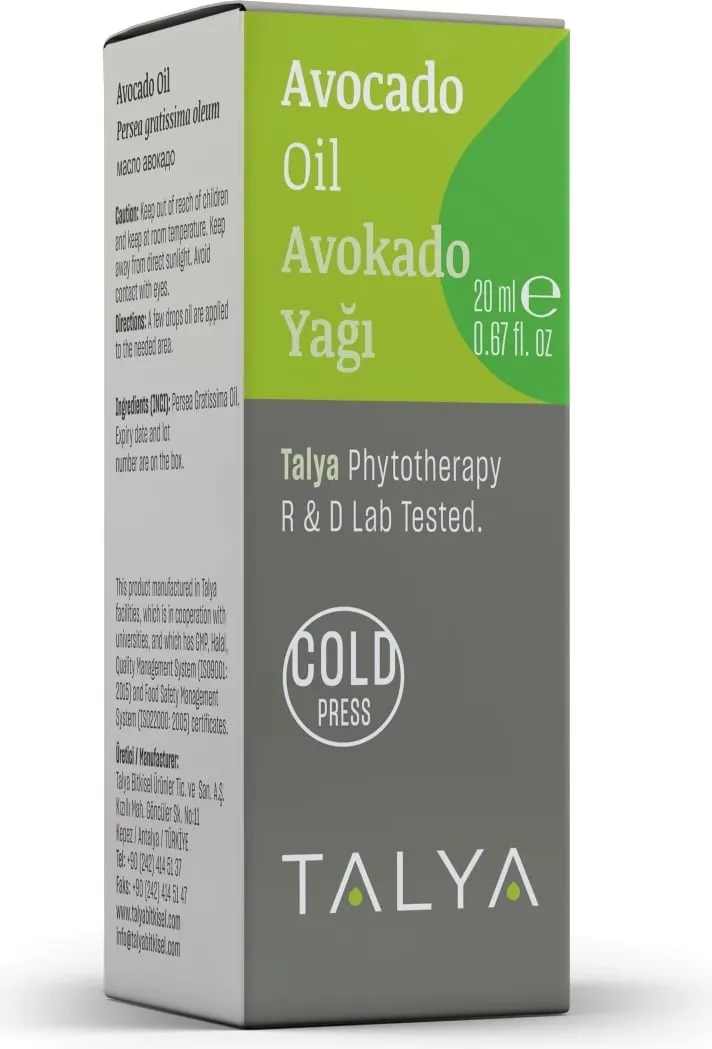 Avocado Oil 20 ml (Cold Pressed) - 3