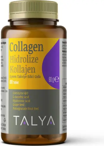 TALYA Herbal Hydrolyzed Collagen Complex, 60 kapsula