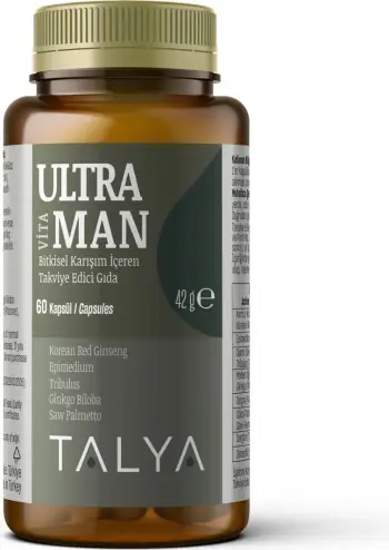 Suplemente TALYA Herbal ULTRA VitaMAN, 60 kapsula