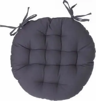 Jastëk karrige Atmosphera, 38cm, rrumbullak, gri