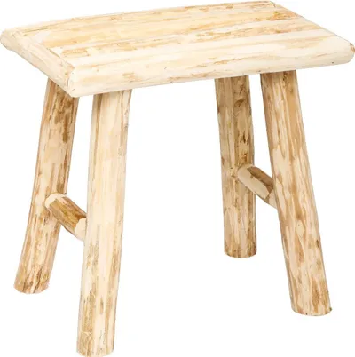 Tabure Atmosphera Stable Woody, dru, 34x24x32 cm, kafe - 1