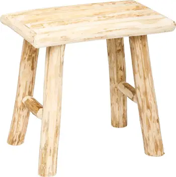 Tabure Atmosphera Stable Woody, dru, 34x24x32 cm, kafe