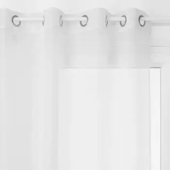 Perde transparente Atmosphera Sheer Curtain Louis, 140x240cm, poliester, e bardhë