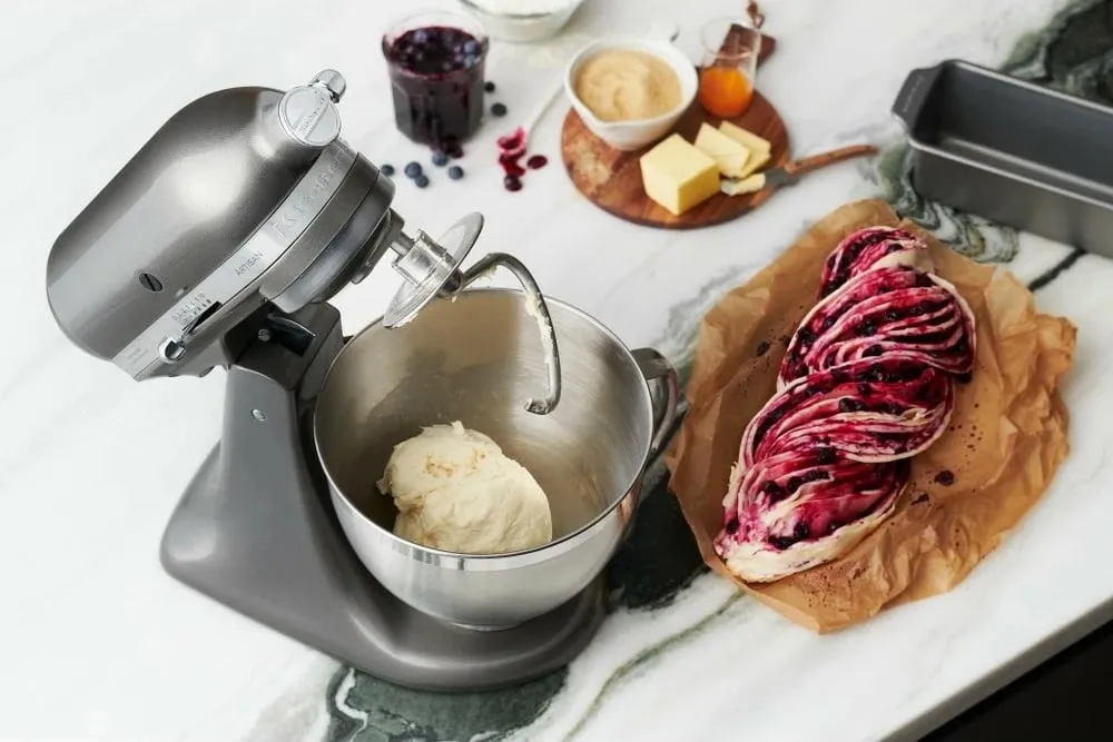 Mikser KitchenAid Artisan 5KSM175PSEAC 300W argjendtë - 6