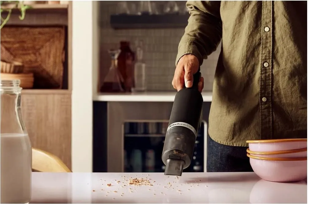 Fshesë dore KitchenAid 5KKVR100BM, pa kabllo, pa bateri, mat e zezë - 3