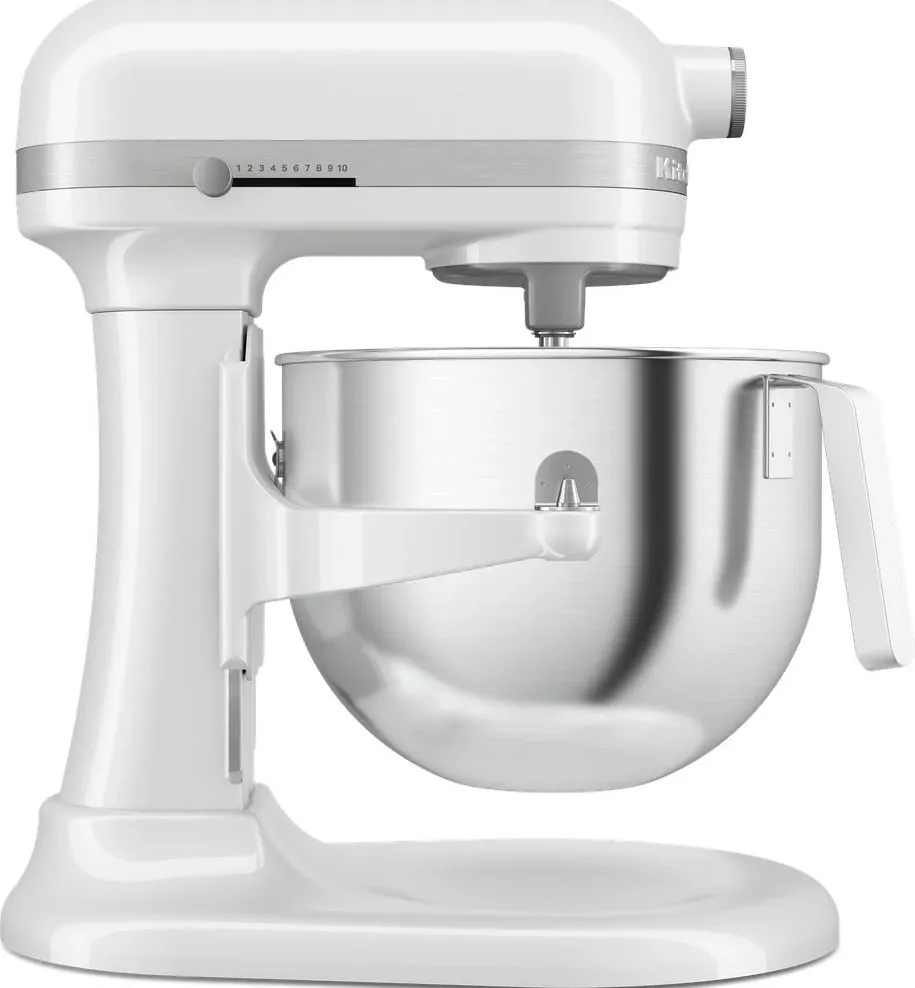 Mikser qëndror KitchenAid 6.6L, i bardhë, inox - 1