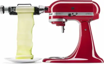 Prerëse perimesh KitchenAid 5KSMSCA, metal, pjesë të larshme, argjend