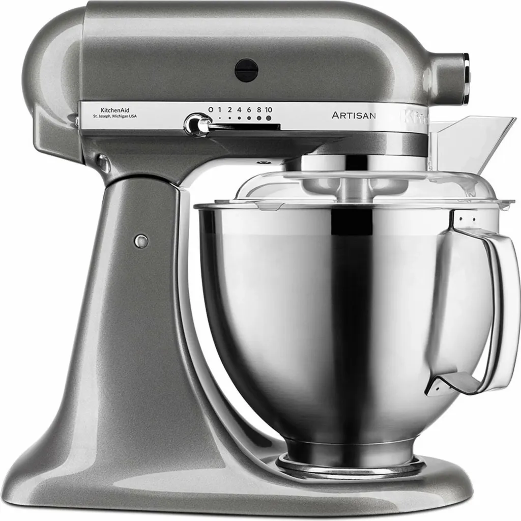 Mikser qëndrues KitchenAid 5KSM185PSEMS 4.8L, silver - 1