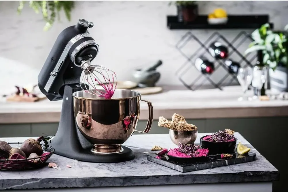 Mikser kuzhine KitchenAid 5KSM185PSEBK 4.8L, truffle black - 5