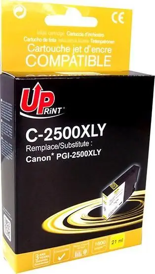 Patronë kompatibilë Uprint Canon PGI-2500XL, i verdhë, XL