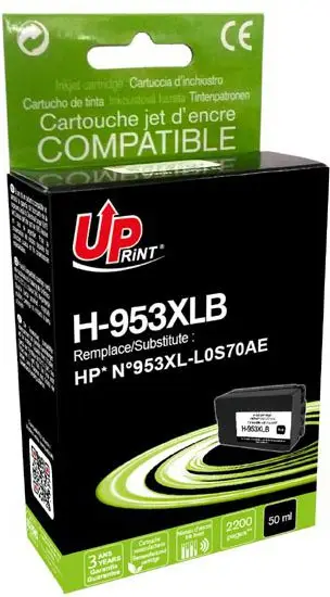 Fishek boje UPrint H-953XLB, kompatibil HP 953XL, i zi