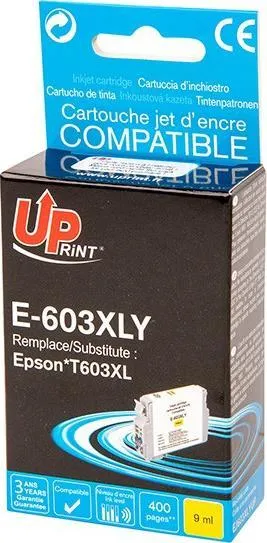Kartuç boje Uprint Epson 603XL Starfish, kompatibil, e verdhë - 1
