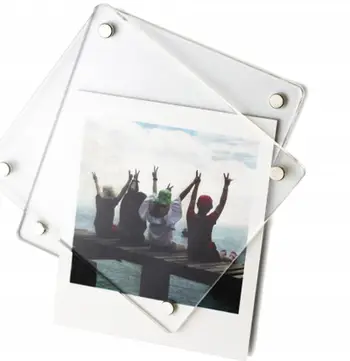 Kornizë magnetike LoveInstant Frame, për foto Polaroid Instax, max 8.8 x 10.8 cm, e bardhë