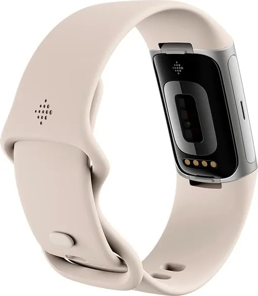 Smartwatch Fitbit Charge 6, AMOLED, GPS, NFC, 7 ditë bateri, bezhë - 3