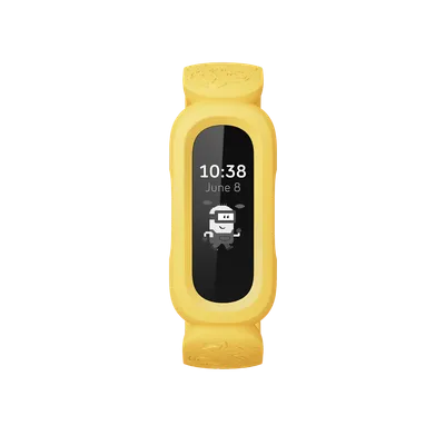 Orë për fëmijë FitBit Ace3, Minions Edition, e verdhë - 3