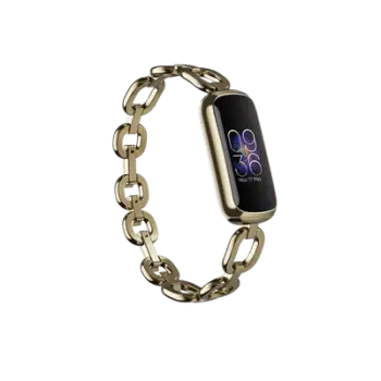 Matës aktiviteti FitBit Luxe Special Edition Gorjana me rrip Juwellery, artë/bozhure