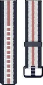 Rrip ore Fitbit Versa Lite Woven Hybrid, Large, materiali tekstil, blu rozë