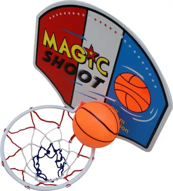 Kosh basketbolli për fëmijë Enero Basketball Backboard Baby, 40x32x8cm, me top, shumëngjyrësh