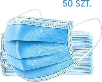 Set maska mbrojtëse medicinale ENERO CE-01, 50 copë, e kaltër