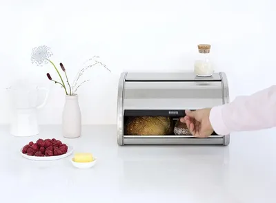 Kuti e bukës Brabantia çeliku (8710755339585), e argjentë - 3