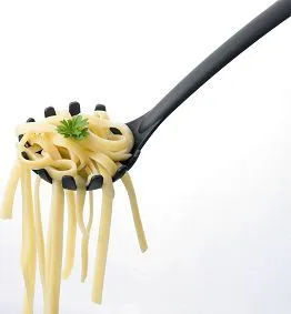 Lugë për pasta Brabantia 365126, e zezë - 2