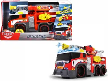 Kamion lodër zjarrfikës Dickie Fire Fighter 203307000, plastikë, për fëmijë