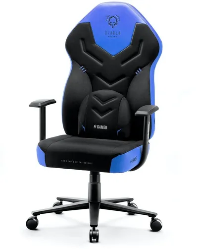Karrigë Diablo X-Gamer 2.0, e zezë/kaltër - 3