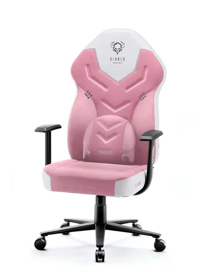 Karrige gaming DIABLO X-GAMER, rozë/bardhë - 3