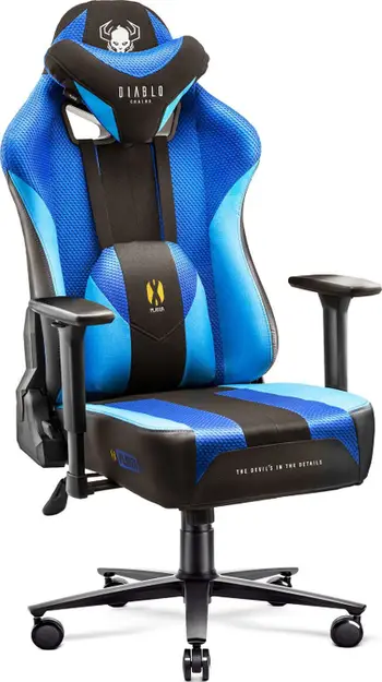 Karrige gaming King Diablo X-Player 2.0 Frost, ergonomike, e zezë