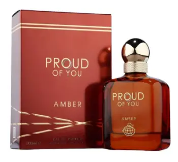 Eau de Parfum Fragrance World Proud of You Amber, 100ml