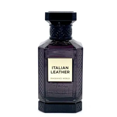 Eau de Parfum Fragrance World Italian Leather 80ml - 1