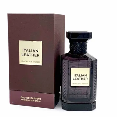 Eau de Parfum Fragrance World Italian Leather 80ml - 2