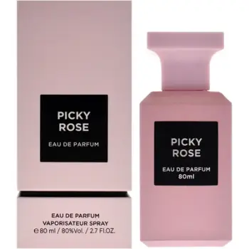 Eau de Parfum Fragrance World Picky Rose, 80 ml