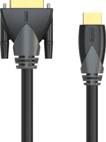 Kabllo HDMI Procab DVI-D (CLV160/3), 3m, e zezë
